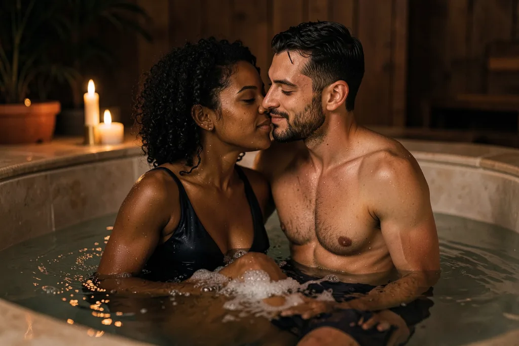 Illustration : Escapade spontanée en semaine : Guide du sauna privatif pour couple